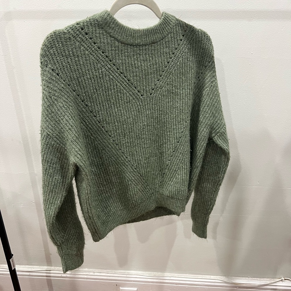 Green sweater